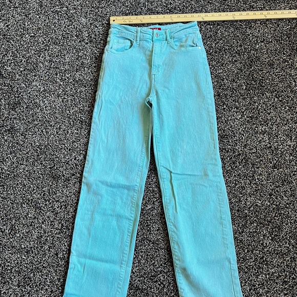 Guess Blue High Rise Jeans with Slim Fit - Picture 1 of 7